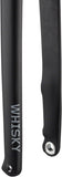 WHISKY No.9 CX Flat Mount Fork 12mm ThruA XLe 11/8 Carbon Steerer Matte