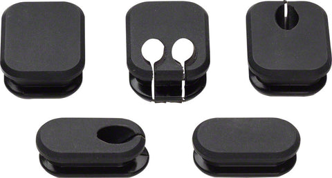 Salsa Thick Frame Plugs for Internal Cable Routing 5pack