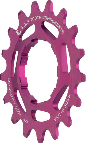 Wolf Tooth Single Speed Aluminum Cog 17T Compatible with 3/32 Chains