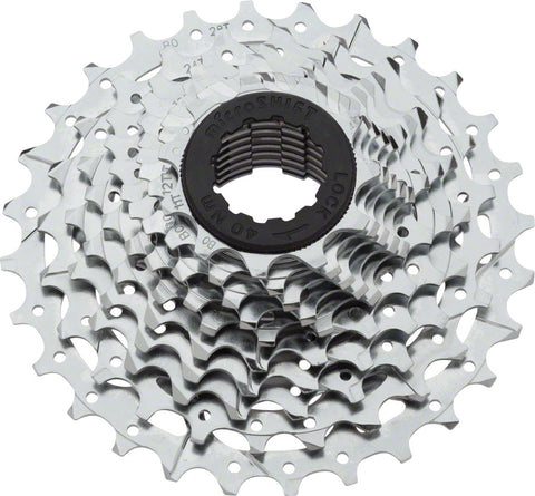 microSHIFT H10 Cassette 10 Speed 1128t Silver Chrome Plated