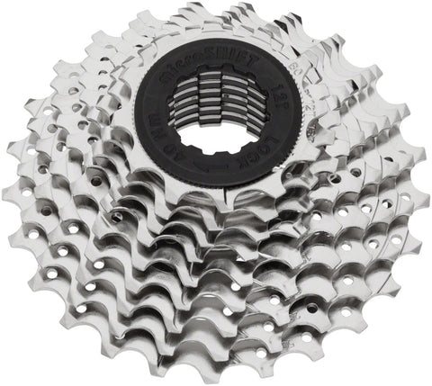 microSHIFT H09 Cassette 9 Speed 1225t Silver Nickel Plated