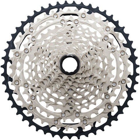 Shimano SLX C SM7100 Cassette 12 Speed 1045t Silver/Black Micro Spline