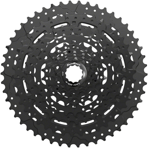 SunRace M993 Cassette 9 Speed 1150t ED Black Alloy Spider and Lockring