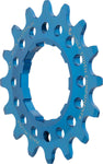 Wolf Tooth Single Speed Aluminum Cog 16T Compatible with 3/32 chains Blue