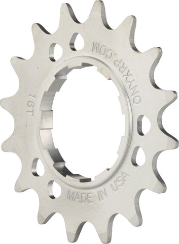 Onyx Stainless Cog Shimano Compatible 3/32 18t