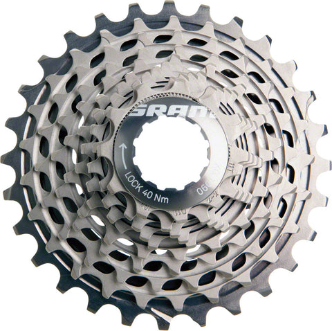 SRAM RED XG1090 Cassette 10 Speed 1125t Silver