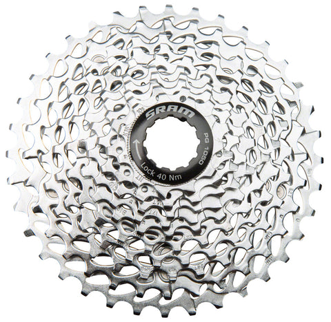 SRAM PG1050 Cassette 10 Speed 1136t Silver