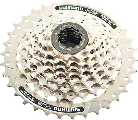 Shimano CSHG41 Cassette 8 Speed 1130t Silver Mega Range