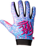 FUSE OMEGA Turbo Gloves - Blue Splash Full Finger Large