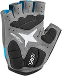 Garneau Biogel RXV Gloves Charcoal/Blue Short Finger WoMen's