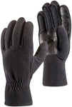 Black Diamond MidWeight Windbloc Fleece Gloves - Black Full Finger Large