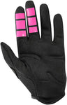 Fox Racing Kids Dirtpaw Gloves - Black/Pink Full Finger Children's K-Medium