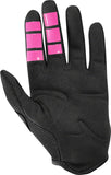 Fox Racing Kids Dirtpaw Gloves - Black/Pink Full Finger Children's K-Small