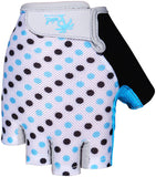 Pedal Palms Polka 2 Gloves - Multi-Color Short Finger Medium