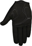 Pedal Palms Blackout Gloves - Black Full Finger Large