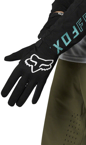 Fox Racing Defend Youth Glove - Black Full Finger Small