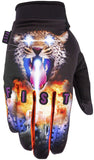 Fist Handwear Lazer Leopard Glove - Multi-Color Full Finger Small