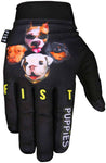 Fist Handwear Puppies Make Me Happy Glove - Multi-Color Full Finger Small