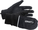 Craft Hybrid Weather Glove - Black Full Finger Large