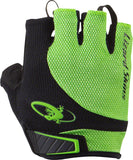 Lizard Skins Aramus Elite Gloves - Jet Black/Lime Short Finger Medium