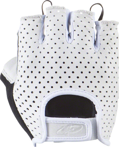 Lizard Skins Aramus Classic Gloves White Short Finger