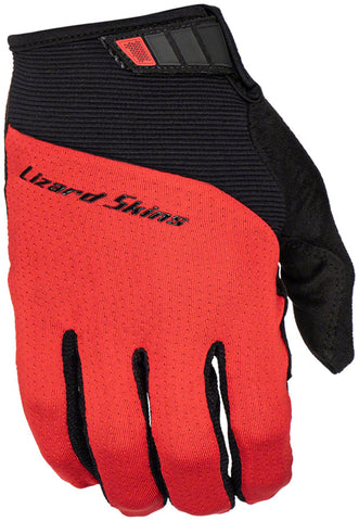 Lizard Skins Monitor Traverse Gloves - Crimson Red Full Finger Large