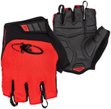 Lizard Skins Aramus Cadence Gloves - Crimson Red Short Finger X-Large