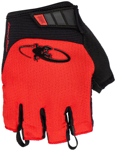 Lizard Skins Aramus Cadence Gloves - Crimson Red Short Finger Medium