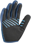 Garneau Ditch Gloves Half Moon Blue Full Finger WoMen's