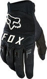 Fox Racing Dirtpaw Gloves Black/White Full Finger Men's