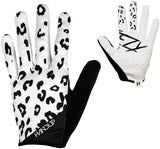 Handup Most Days Glove White Leopard Full Finger