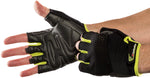 Bellwether Gel Supreme Gloves - Hi-Vis Yellow Short Finger Men's X-Large