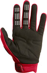 Fox Racing Dirtpaw Gloves Flame Red Full Finger Men's