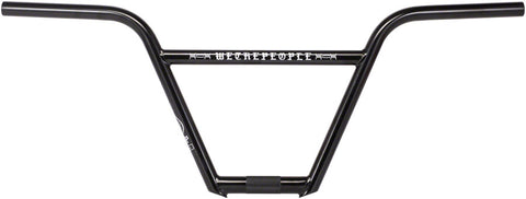 We The People Pathfinder BMX Handlebar - 4pc 9.6  25.4 Clamp Black