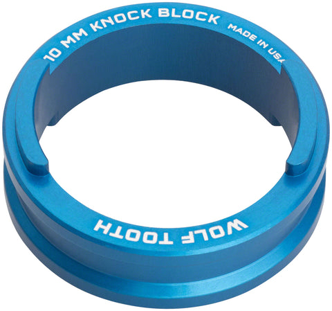 Wolf Tooth Headset Spacer Knock Block 10mm Blue