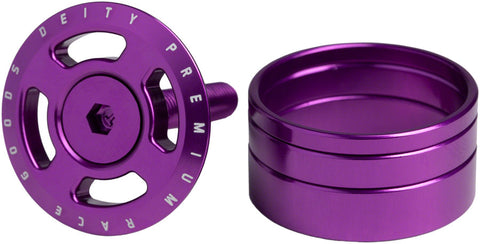 Deity Components Crosshair Headset Cap - Purple
