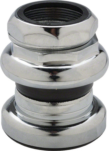 TangeSeiki Passage New 1 Threaded Headset 26.4mm Crown Race Chrome