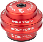 Wolf Tooth Premium Headset EC34/28.6 Upper 16mm Stack Red