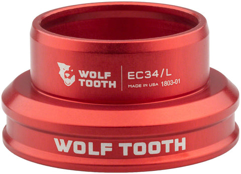 Wolf Tooth Premium Headset EC34/30 Lower Red