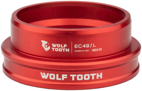 Wolf Tooth Premium Headset EC49/40 Lower Red