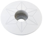 Supacaz Star Capz Powder Coated Top Cap White