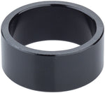 Problem Solvers Headset Stack Spacer 28.6 15mm Aluminum Black Sold Each