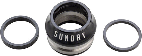 Sunday Integrated Conical 11/8 Headset 15mm Black