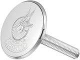 Campagnolo Stem Cap Winged Wheel Silver