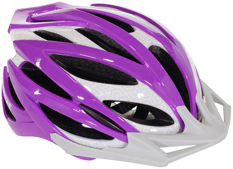 Capstone Youth InMold Helmet Purple and White