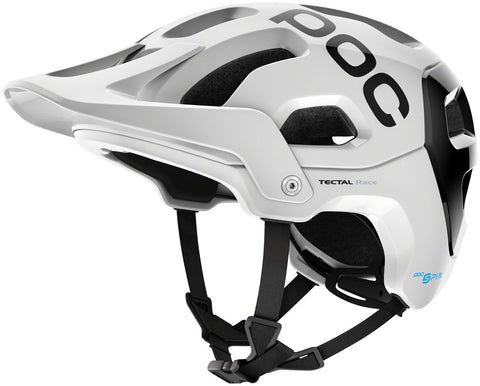 POC Tectal Race SPIN Helmet Hydrogen White/Uranium Black
