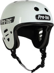 ProTec Full Cut Certified Helmet Gloss White