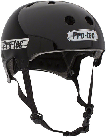 ProTec Old School Certified Helmet Gloss Black