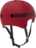 ProTec Old School Certified Helmet Matte Red