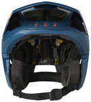 Fox Racing Dropframe Pro Helmet - Blue/Orange X-Large